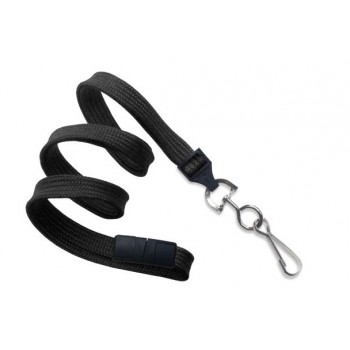 Flat 3/8" Nylon Break-Away Lanyard - 100 pack